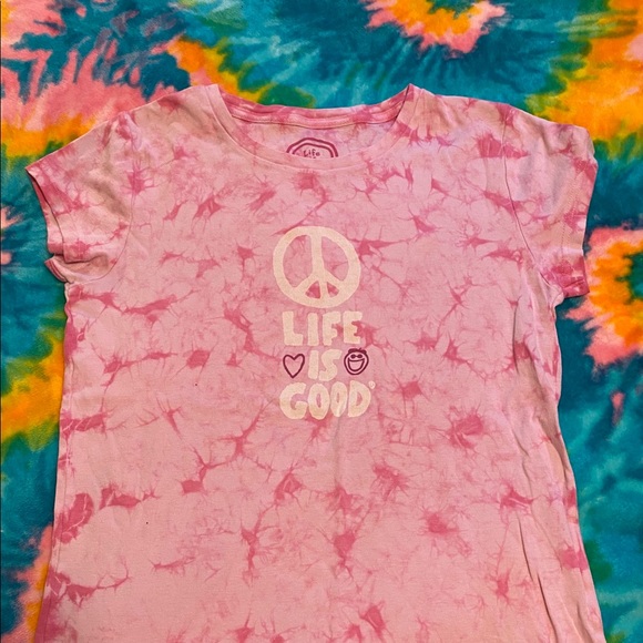 LOT OF 6 LIFE IS GOOD MEDIUM TEES - Picture 8 of 13